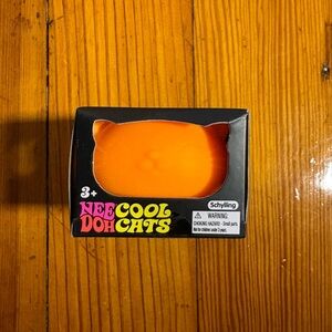 Schylling Nee Doh Cool Cats ORANGE